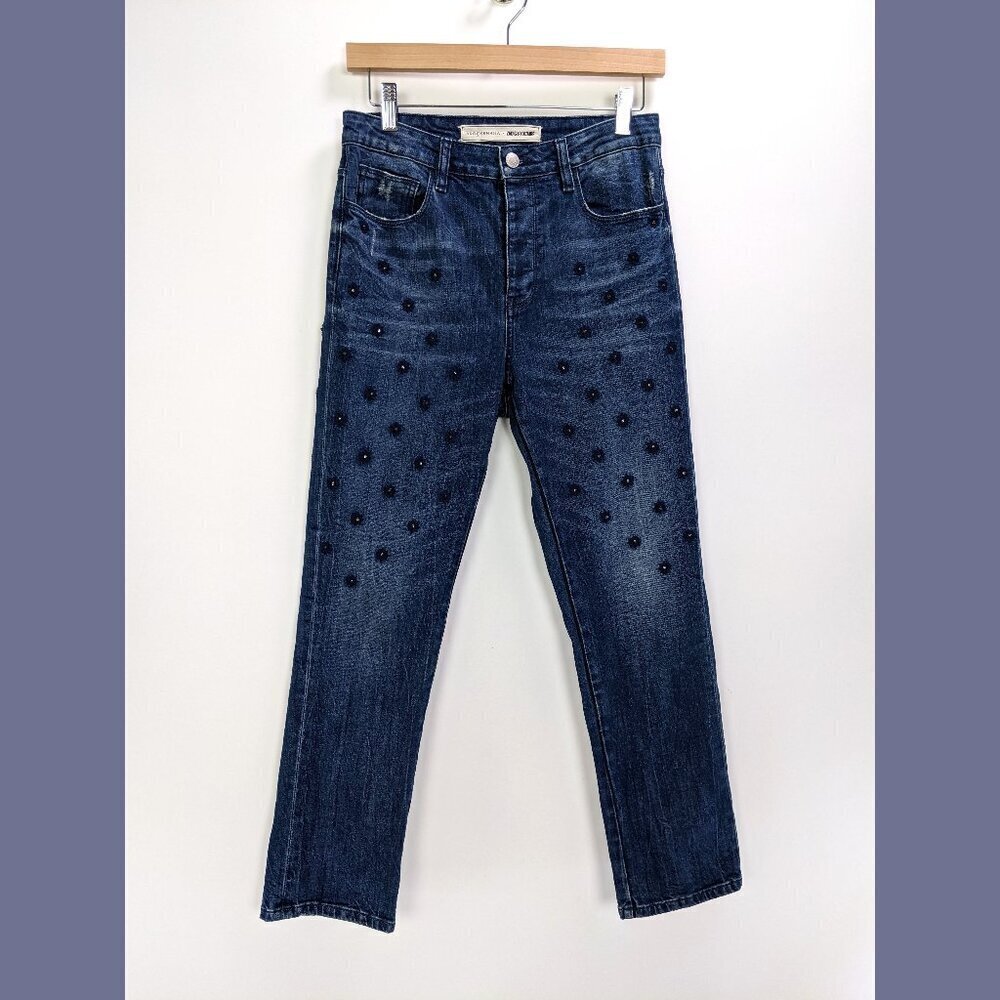 Brockenbow x Zadig & Voltaire Size 24 Womens Starseed Jeans Blue